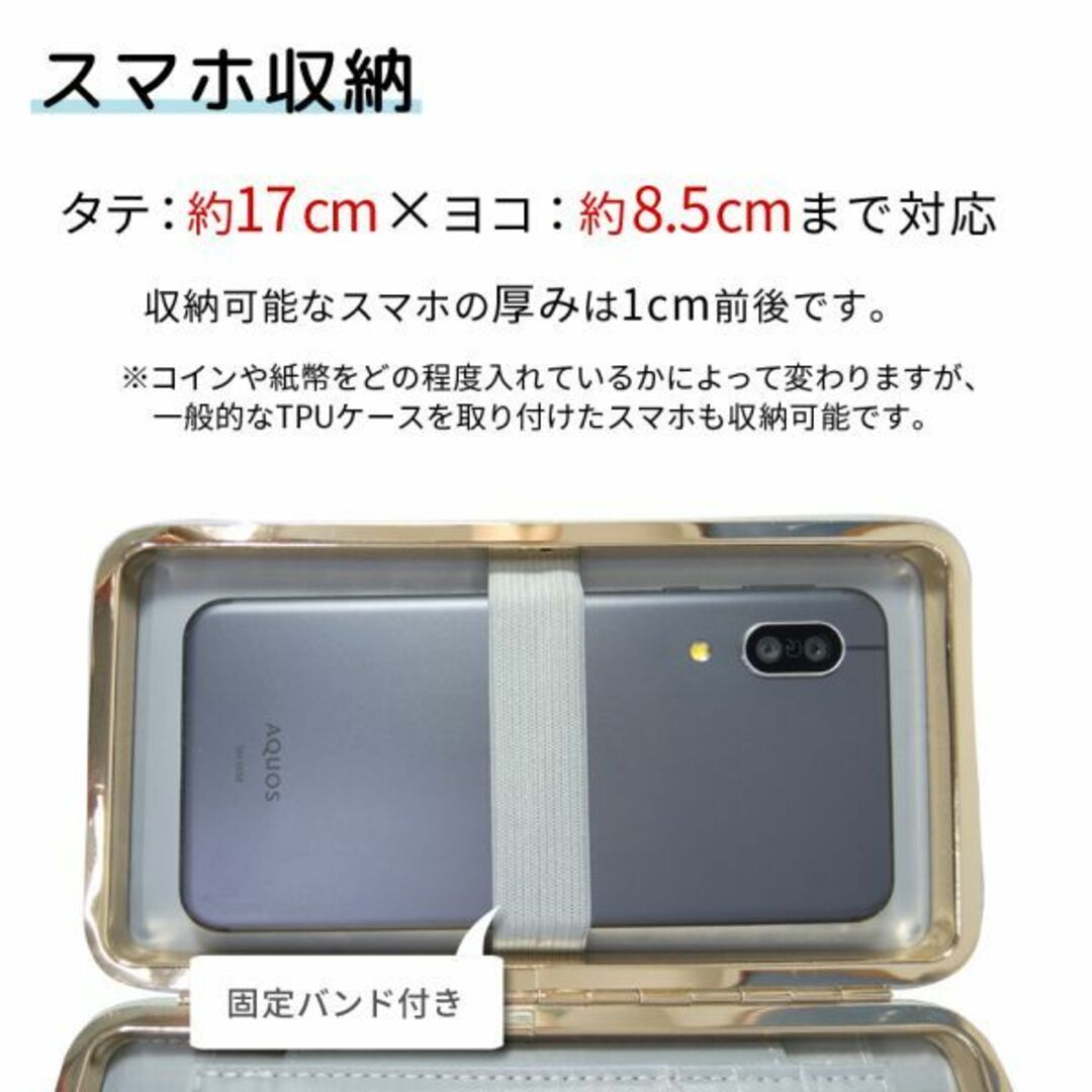 訳あり★リボン付ハードポーチ★ビビッドピンク★他色もお尋ねを★スマホポーチ★新品 レディースのファッション小物(ポーチ)の商品写真