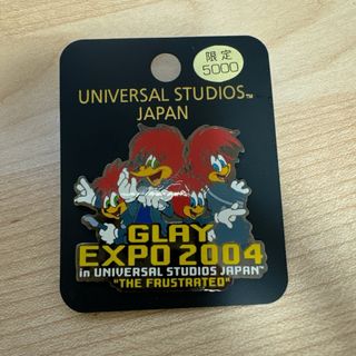 GLAYEXPO2004in universalStudioJAPANピンバッジ(ミュージシャン)