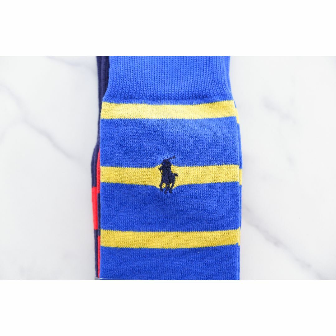 POLO RALPH LAUREN(ポロラルフローレン)のPOLOポロラルフローレン【2足セット／メンズ】おしゃれなソックス【新品です】 メンズのレッグウェア(ソックス)の商品写真