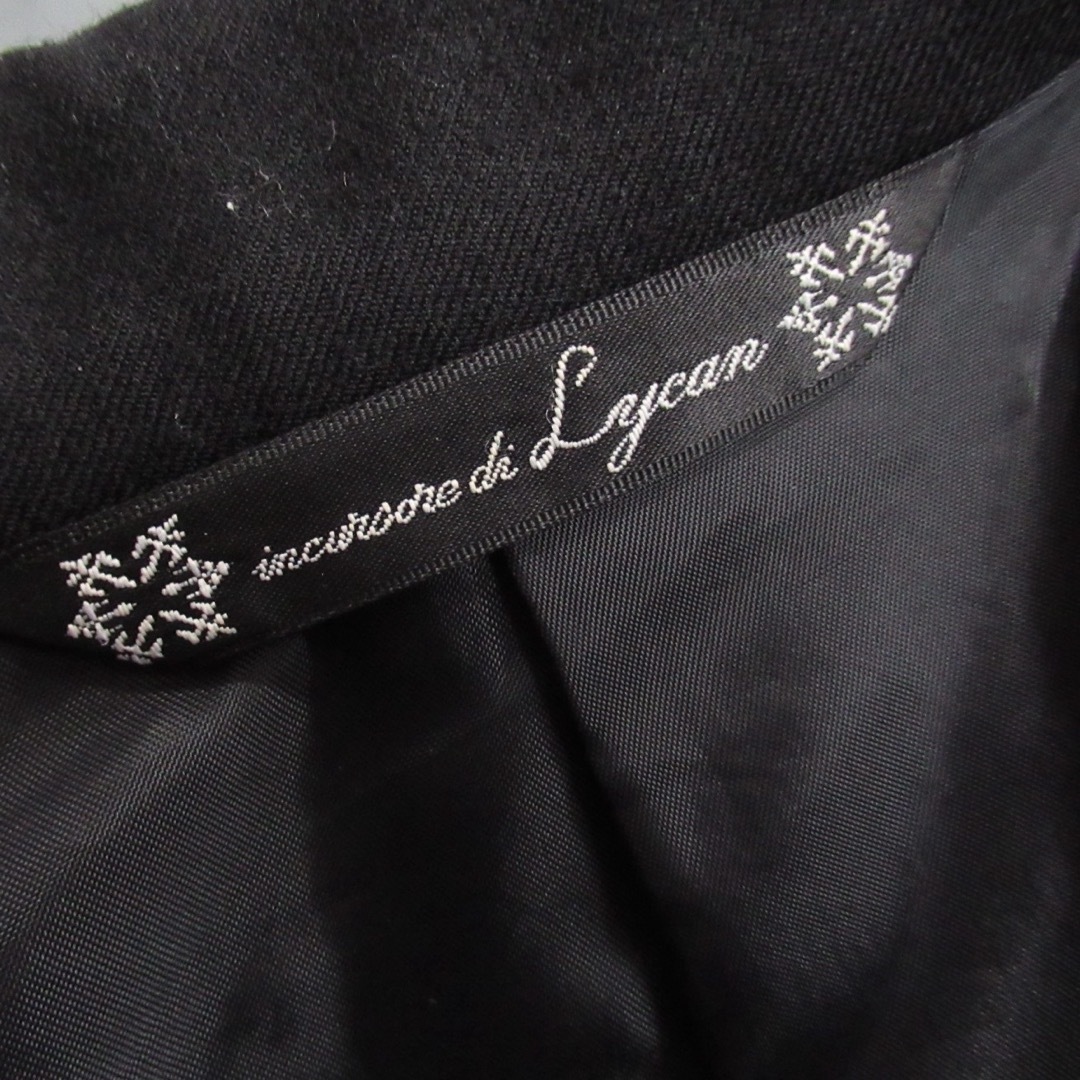 USED タキシード ブラック テーラードジャケット フォーマル ベロア S-M メンズのジャケット/アウター(テーラードジャケット)の商品写真
