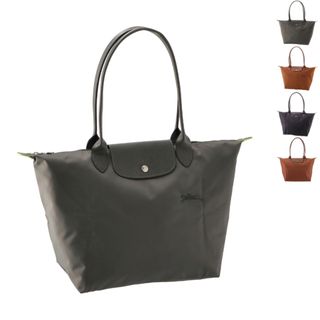 ロンシャン(LONGCHAMP)のLONGCHAMP ル・プリアージュ グリーン トートバッグ L ナイロン(トートバッグ)