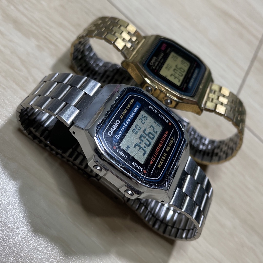 CASIO(カシオ)のCASIO GOLD & SILVER digital 腕時計 メンズの時計(腕時計(デジタル))の商品写真