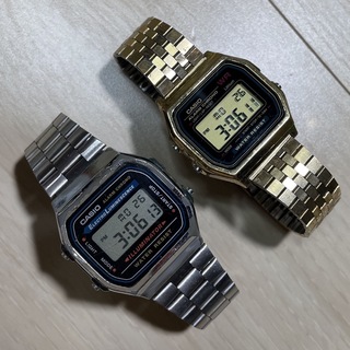 カシオ(CASIO)のCASIO GOLD & SILVER digital 腕時計(腕時計(デジタル))
