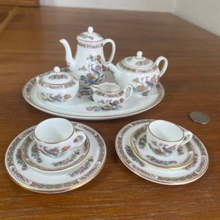 ウェッジウッド(WEDGWOOD)のウェッジウッド  クタニクレーン　ミニチュア　ティーセット　ティーフォーツー(その他)