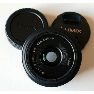 パナソニック(Panasonic)のPanasonic　LUMIX G 20mm F1.7 ASPH. H-H020(レンズ(単焦点))