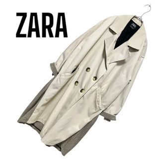 ザラ(ZARA)のZARA コントラストトレンチコート(トレンチコート)