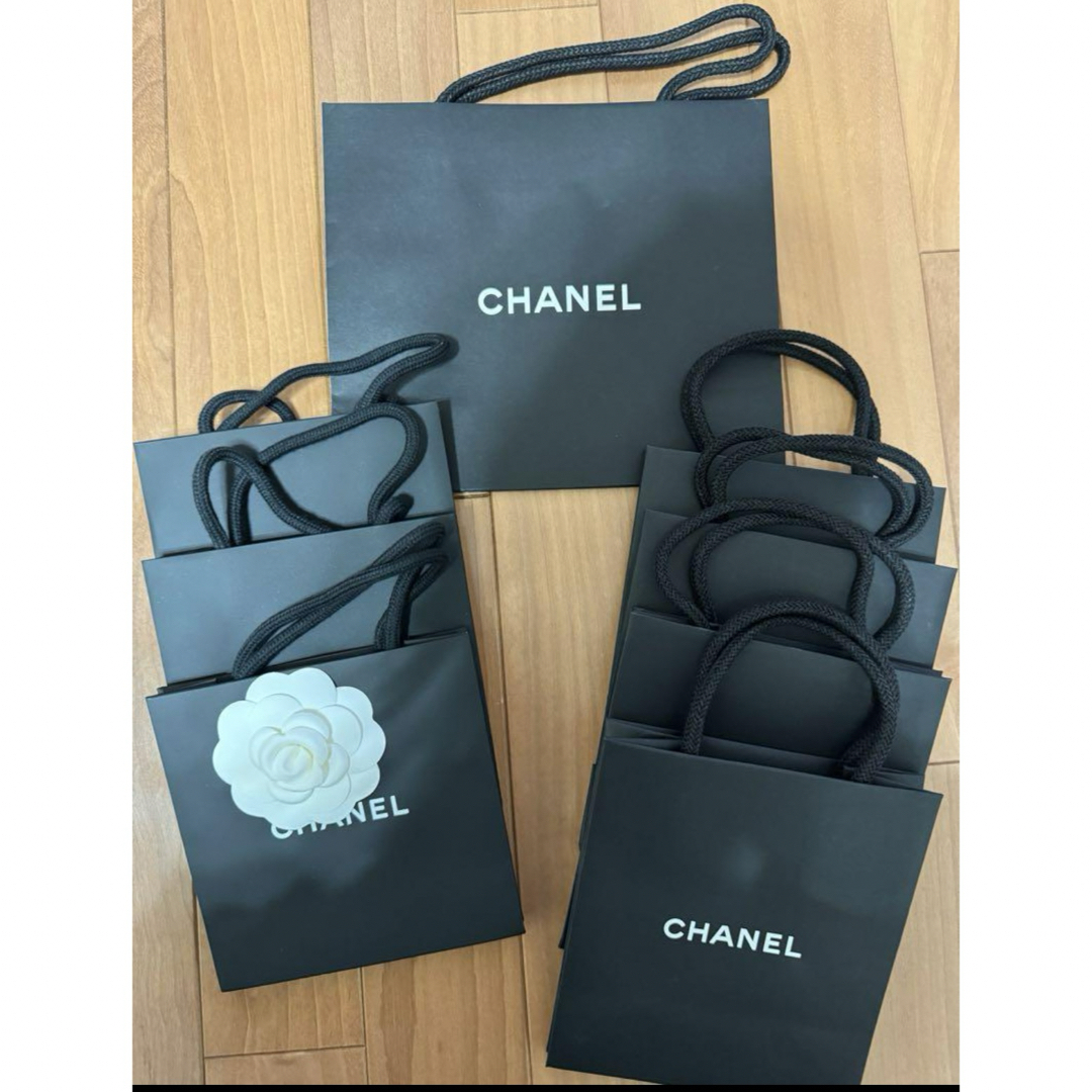 CHANEL(シャネル)のシャネル　ショッパー　ショップ袋　セット レディースのバッグ(ショップ袋)の商品写真