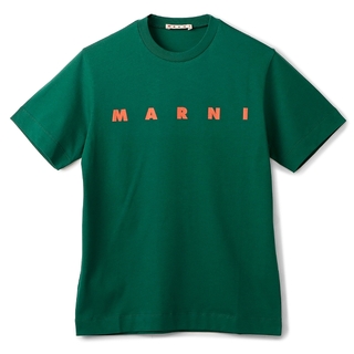 マルニ(Marni)のマルニ MARNI 【大人もOK】キッズ Tシャツ ロゴ 半袖 クルーネック ショートスリーブシャツ 2024年春夏新作 M002MV M00HZ 0M538(Tシャツ/カットソー)