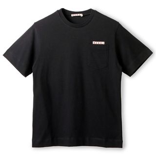 マルニ(Marni)のマルニ MARNI 【大人もOK】キッズ Tシャツ ロゴ 半袖 クルーネック ショートスリーブシャツ ポケット 2024年春夏新作 M01064 M00NE 0M900(Tシャツ/カットソー)