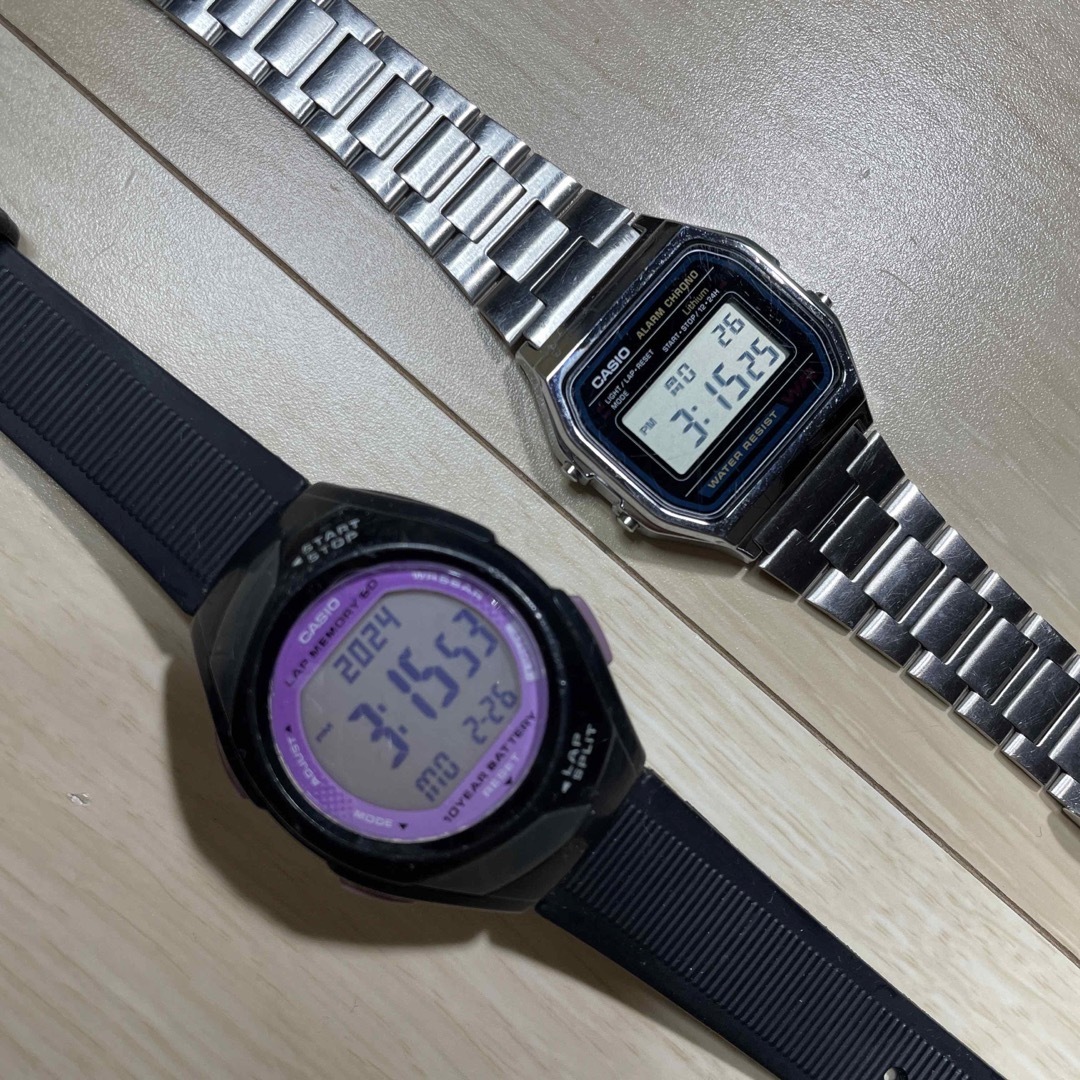 CASIO(カシオ)のCASIO digital × 2 腕時計 メンズの時計(腕時計(デジタル))の商品写真