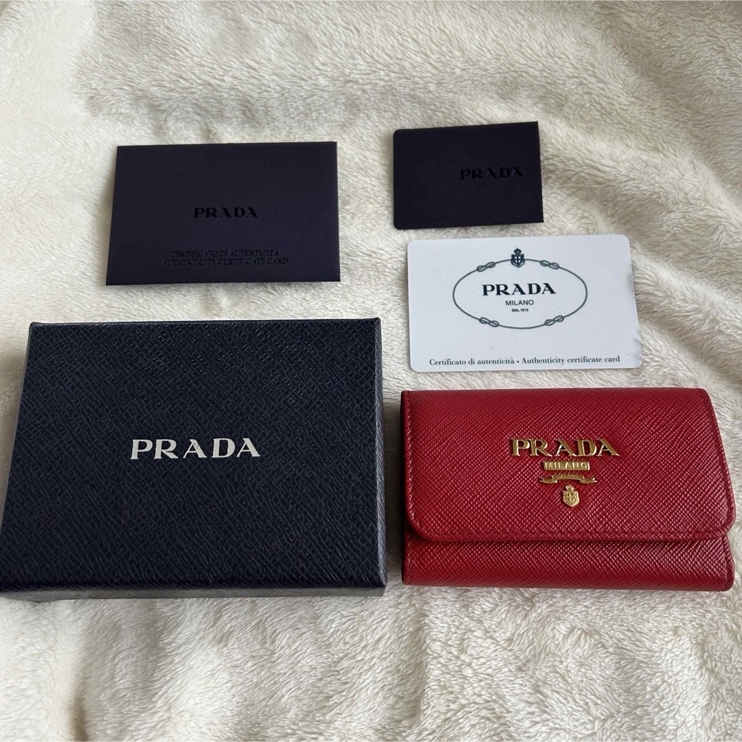 PRADA(プラダ)のPRADA サファーノ　キーケース レディースのファッション小物(キーケース)の商品写真