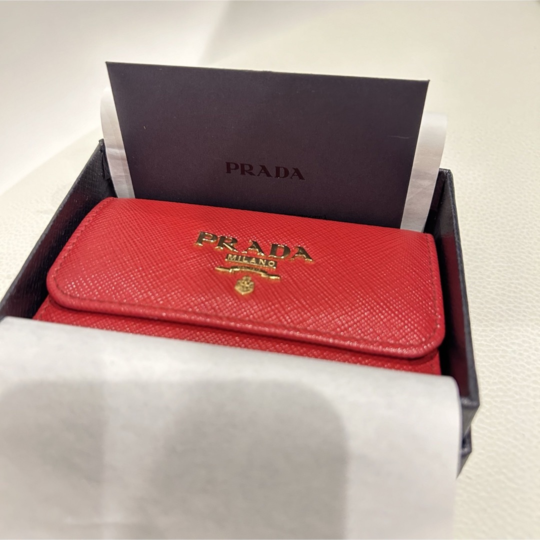 PRADA(プラダ)のPRADA サファーノ　キーケース レディースのファッション小物(キーケース)の商品写真