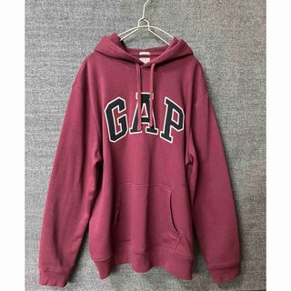 ギャップ(GAP)のGAP、ギャップ、パーカー、Ｌサイズ、ボルドー、裏起毛(パーカー)