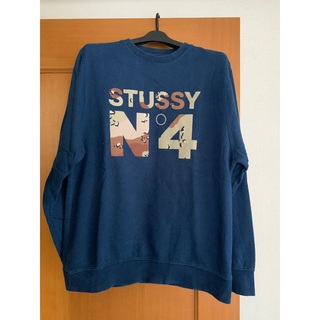STUSSY - 【極美品】ステューシー 両面ロゴ ラグナビーチ スウェット