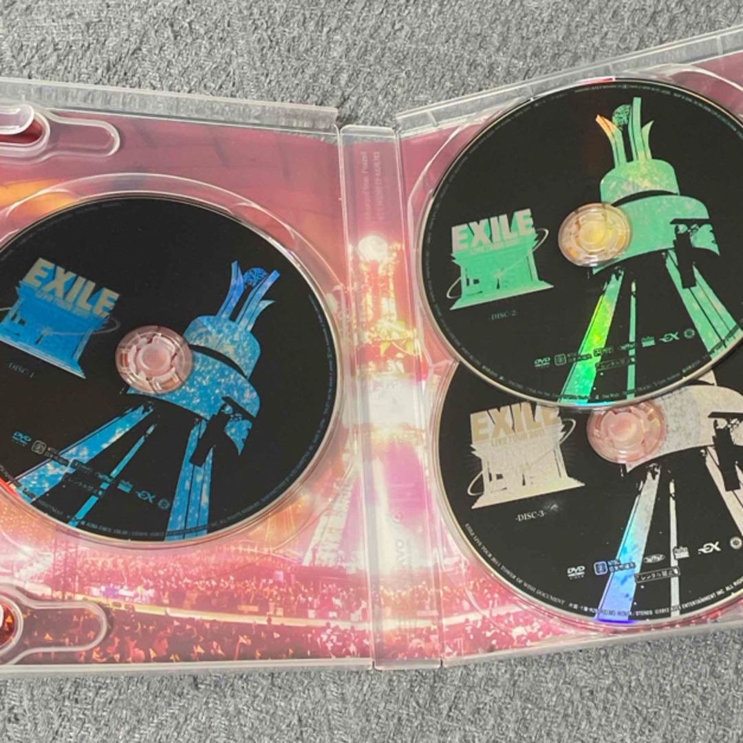 EXILE(エグザイル)のEXILE　LIVE　TOUR　2011　TOWER　OF　WISH　〜願いの塔 エンタメ/ホビーのDVD/ブルーレイ(舞台/ミュージカル)の商品写真