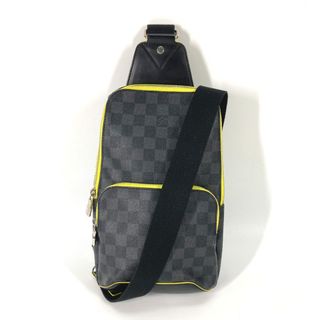 ルイヴィトン(LOUIS VUITTON)のルイヴィトン LOUIS VUITTON アヴェニュー・スリングバッグ N42424 ダミエグラフィット クロス ボディバッグ カバン ショルダーバッグ ダミエグラフィットキャンバス ブラック(ショルダーバッグ)