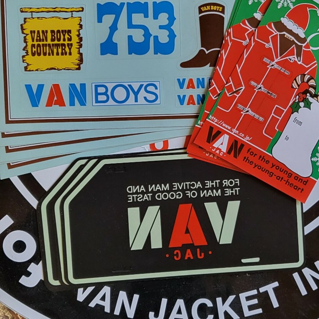 VAN Jacket(ヴァンヂャケット)のステッカー エンタメ/ホビーの声優グッズ(ステッカー（シール）)の商品写真