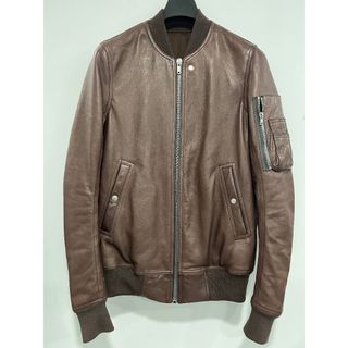 リックオウエンス(Rick Owens)のRICK OWENS CLASSIC FLIGHT BOMBER LEATHER(レザージャケット)