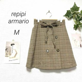 2333   repipi armario グレンチェックミニスカート M(ミニスカート)