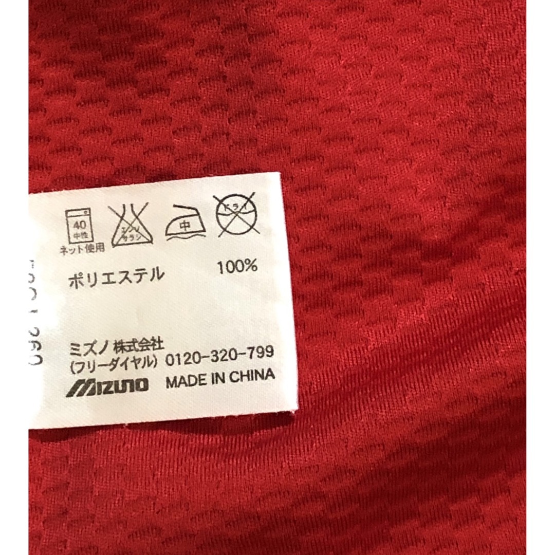 MIZUNO(ミズノ)のミズノ　インナーTシャツ　赤　150 キッズ/ベビー/マタニティのキッズ服男の子用(90cm~)(Tシャツ/カットソー)の商品写真