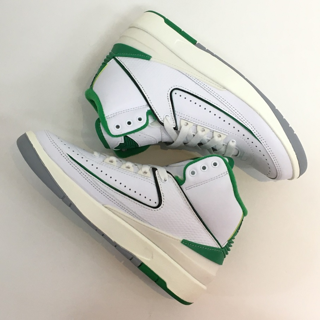 NIKE(ナイキ)のNIKE GS AIR JORDAN 2 RETRO LUCKY GREEN ナイキ ジーエス エア ジョーダン レトロ ラッキーグリーン【7230-004】 レディースの靴/シューズ(スニーカー)の商品写真