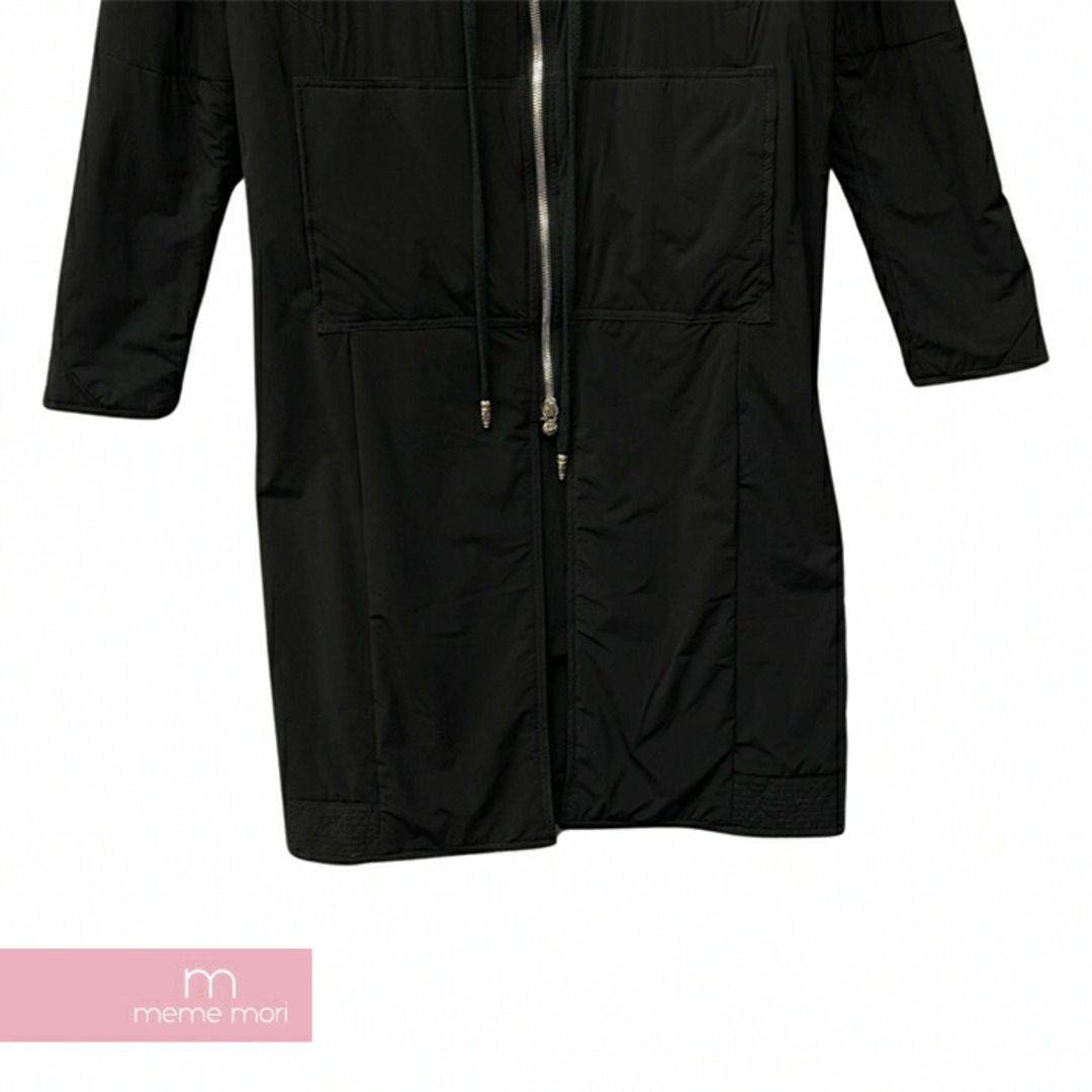 Chrome Hearts(クロムハーツ)のCHROME HEARTS Nylon Foodie Coat クロムハーツ フーデッドナイロンコート レインコート ダガージップ クロスボールボタン ブラック サイズM 【240225】【中古-A】【me04】 メンズのジャケット/アウター(その他)の商品写真