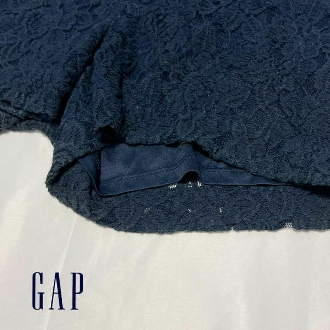 GAP(ギャップ)の【送料無料　春夏用】ギャップ　ショートパンツ　サイズ8 ネイビー レディースのパンツ(ショートパンツ)の商品写真