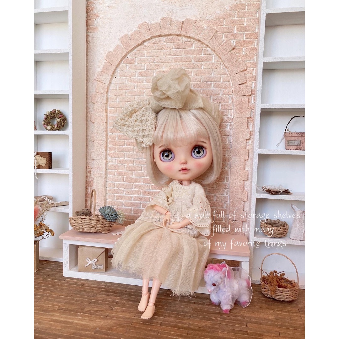 ミニチュア ドールハウス ブライス 背景ボード リカちゃん 壁 床 ミニチュア ドールハウス ブライス 背景ボード リカちゃん 壁 床
