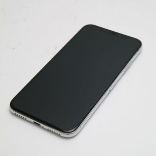 アイフォーン(iPhone)の超美品 SIMフリー iPhoneX 256GB シルバー (スマートフォン本体)