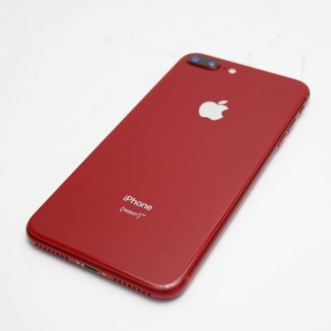 iPhone - 新品同様 SIMフリー iPhone8 PLUS 256GB レッド 白ロム の