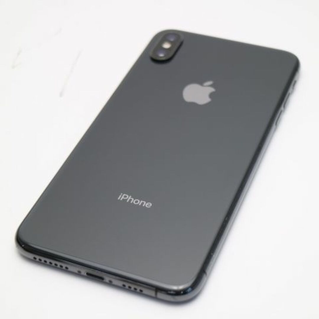 iPhone(アイフォーン)の超美品 SIMフリー iPhoneXS MAX 512GB スペースグレイ  M222 スマホ/家電/カメラのスマートフォン/携帯電話(スマートフォン本体)の商品写真