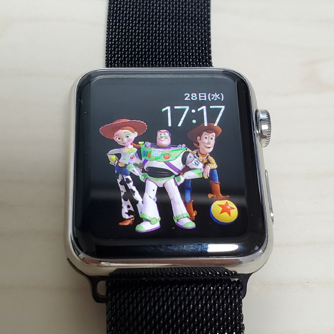 Apple Watch(アップルウォッチ)のApple Watch 初代 ステンレススチールケース 42mm スマホ/家電/カメラのスマートフォン/携帯電話(その他)の商品写真