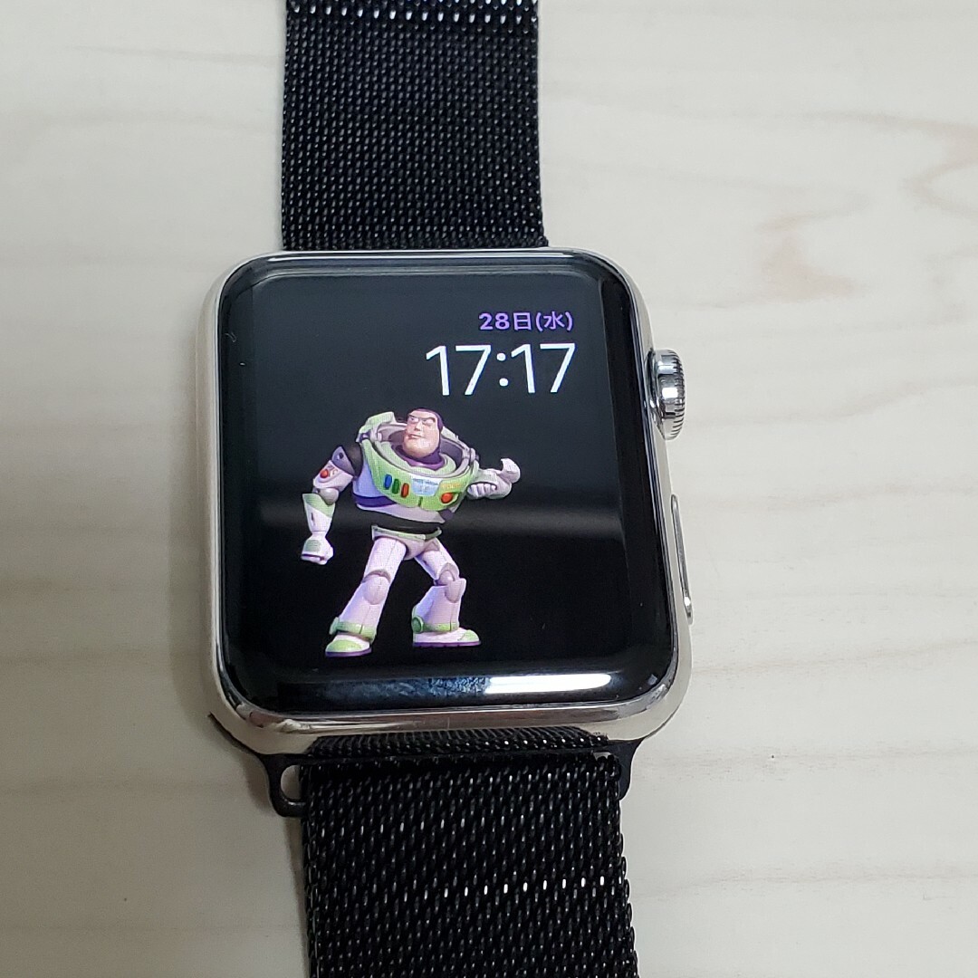 Apple Watch(アップルウォッチ)のApple Watch 初代 ステンレススチールケース 42mm スマホ/家電/カメラのスマートフォン/携帯電話(その他)の商品写真