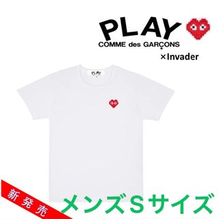 コムデギャルソン(COMME des GARCONS)の【新作】PLAY COMME desGARCONS x INVADER Tシャツ(Tシャツ/カットソー(半袖/袖なし))