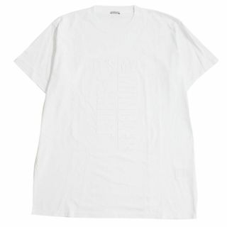 モンクレール(MONCLER)の美品□21SS MONCLER/モンクレール MAGLIA GIROCOLLO ロゴワッペン コットン100％ オーバーサイズ 半袖 ロゴTシャツ/カットソー 白 M 正規品(Tシャツ/カットソー(半袖/袖なし))