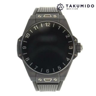 HUBLOT - ウブロ メンズ腕時計 ビッグバン e スマートウォッチ 440.CI.1100.RX クオーツ 中古 ブラック文字盤 セラミック ラバー HUBLOT 【中古】 | ブランド シンプル 黒 電池 充電式 ファッション ABランク