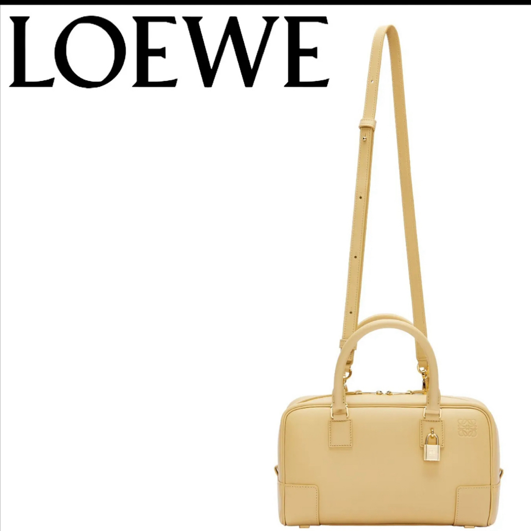 LOEWE(ロエベ)の新作❤️ ロエベ  アマソナ23 ナパカーフ バター ハンドバッグ レディースのバッグ(ハンドバッグ)の商品写真