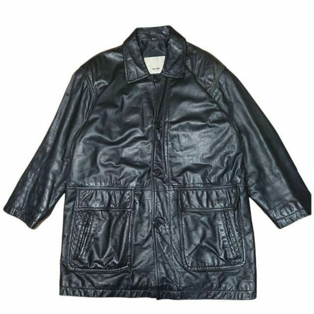 美品】DISCO レザージャケット 牛革 90s 評し 菅田将暉 美品】DISCO レザージャケット 牛革 90s 評し 菅田将暉