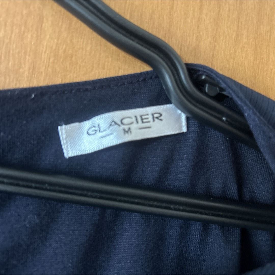 GLACIER(グラシア)のトップス　レディースM ネイビー レディースのトップス(シャツ/ブラウス(半袖/袖なし))の商品写真