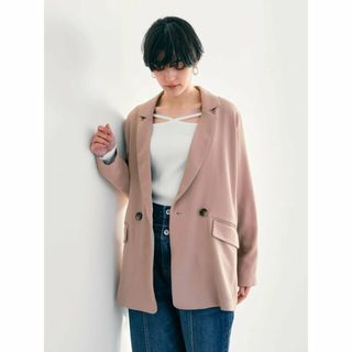 イェッカヴェッカ(YECCA VECCA)の【ベージュ】テーラードロングジャケット/24SS(その他)