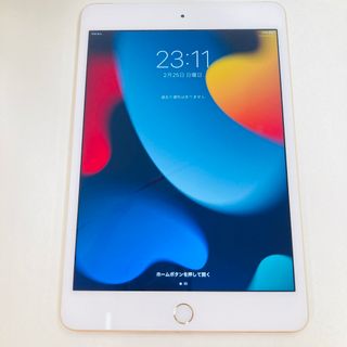 アイパッド(iPad)のiPad mini 4 128GB / ソフトバンク gold ゴールド(タブレット)