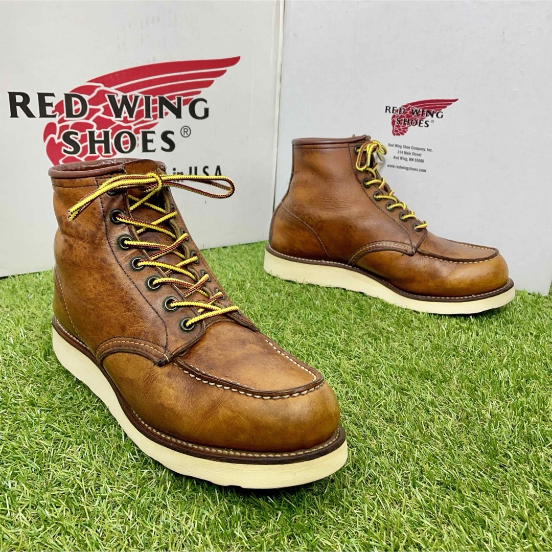 REDWING(レッドウィング)の【安心品質0255】廃盤☆旧タグ875レッドウイング7.5送料無料ブーツ廃盤 メンズの靴/シューズ(ブーツ)の商品写真