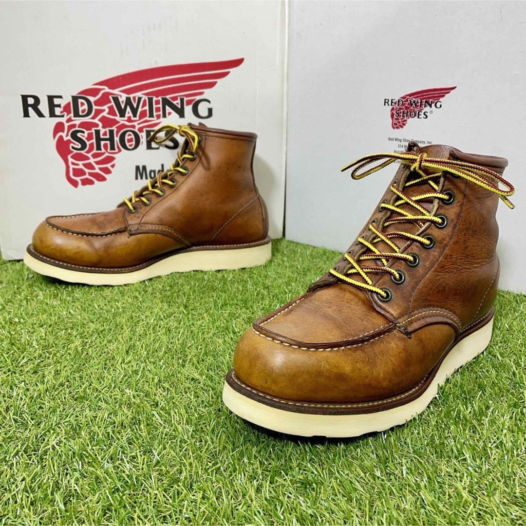 REDWING(レッドウィング)の【安心品質0255】廃盤☆旧タグ875レッドウイング7.5送料無料ブーツ廃盤 メンズの靴/シューズ(ブーツ)の商品写真