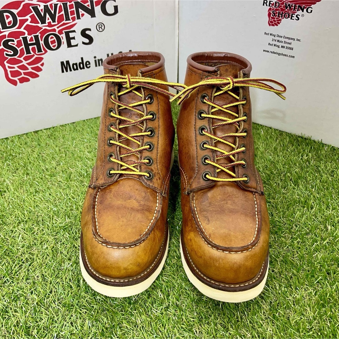 REDWING(レッドウィング)の【安心品質0255】廃盤☆旧タグ875レッドウイング7.5送料無料ブーツ廃盤 メンズの靴/シューズ(ブーツ)の商品写真