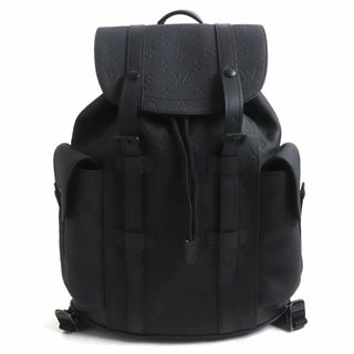 ルイヴィトン(LOUIS VUITTON)の未使用品▼LOUIS VUITTON ルイヴィトン M20899 クリストファー PM トリヨンレザー モノグラム リュックサック/バックパック 黒 仏製 箱・袋(バッグパック/リュック)