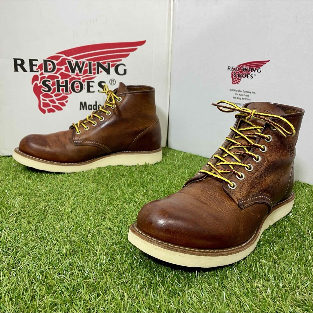 REDWING(レッドウィング)の【安心品質0257】廃盤9111レッドウイング送料無料旧羽タグUS7Dブーツ メンズの靴/シューズ(ブーツ)の商品写真