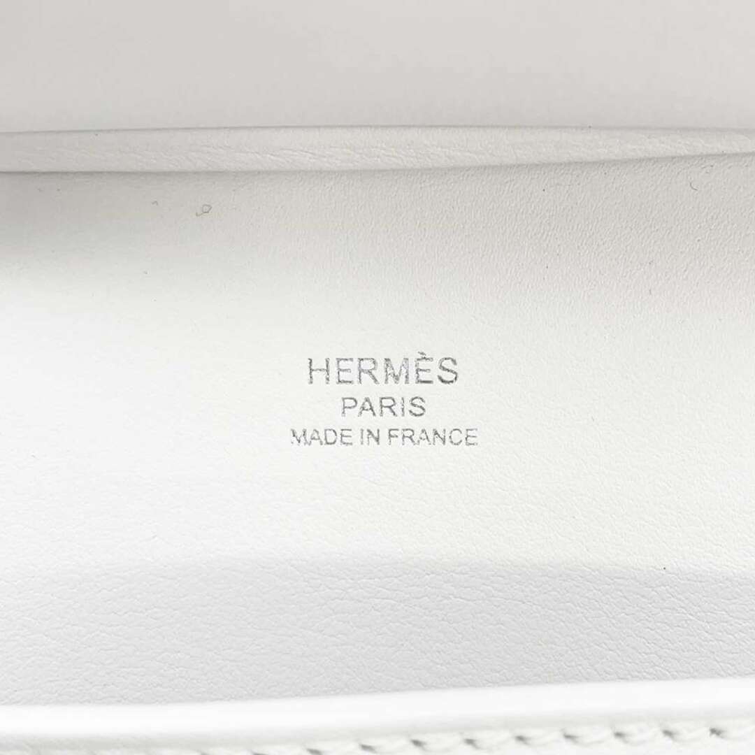 Hermes(エルメス)のエルメス ジプシエール ミニ ニューホワイト/シルバー金具 スイフト B刻印 白 レディースのバッグ(ショルダーバッグ)の商品写真