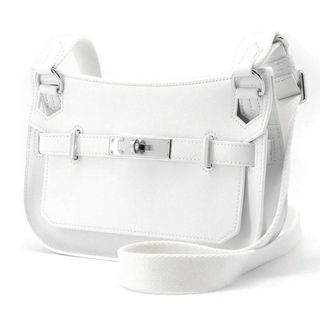 エルメス(Hermes)のエルメス ジプシエール ミニ ニューホワイト/シルバー金具 スイフト B刻印 白(ショルダーバッグ)