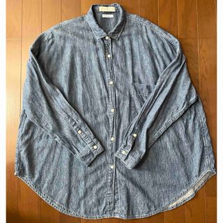 アギュー(ARGUE)のCOTTON LINEN DENIM MELLOW SHIRTS DENIM (シャツ/ブラウス(長袖/七分))