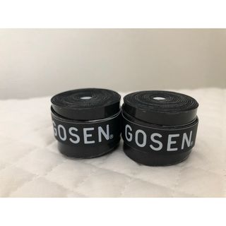 ゴーセン(GOSEN)のGOSEN グリップテープ 2個★迅速発送 黒色 ゴーセン マイバチ✳︎色変更可(その他)